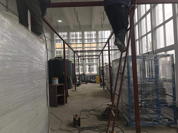 光伏金刚线厂纯水安装现场